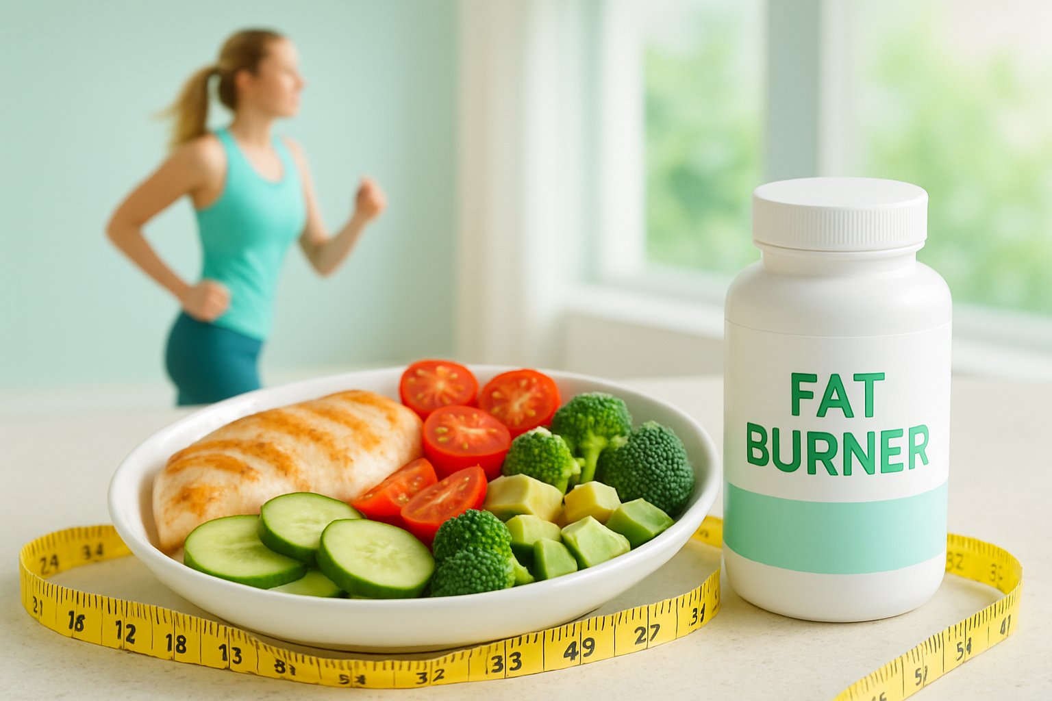 Kaloriendefizit Berechnung mit Fatburner Supplements - wissenschaftlich fundierte Kombination