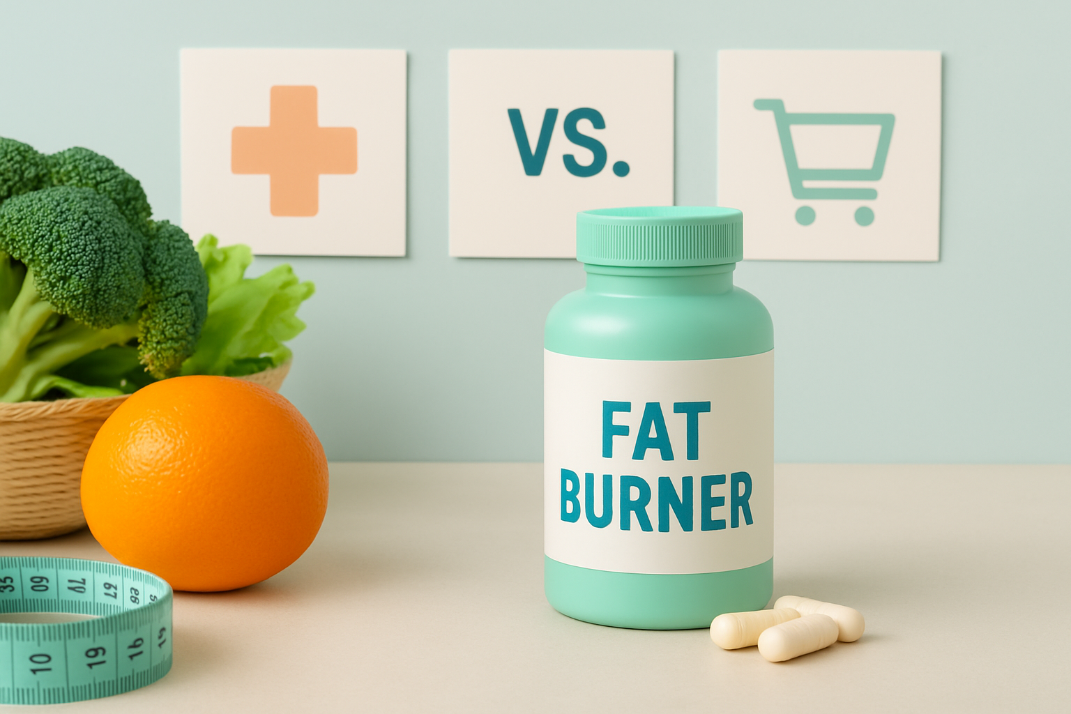 Verschiedene Kaufoptionen für Fatburner Supplements - Online-Shop, Apotheke und Amazon im Vergleich