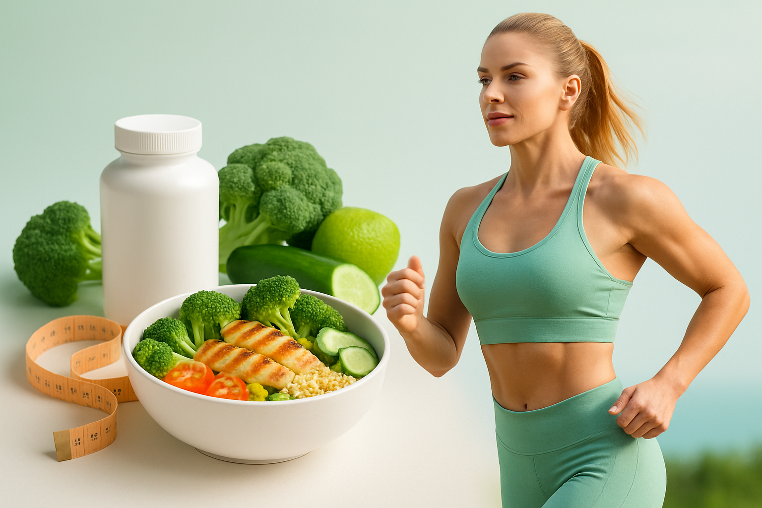 Fatburner und Muskelaufbau kombinieren – Supplements und Trainingsplan