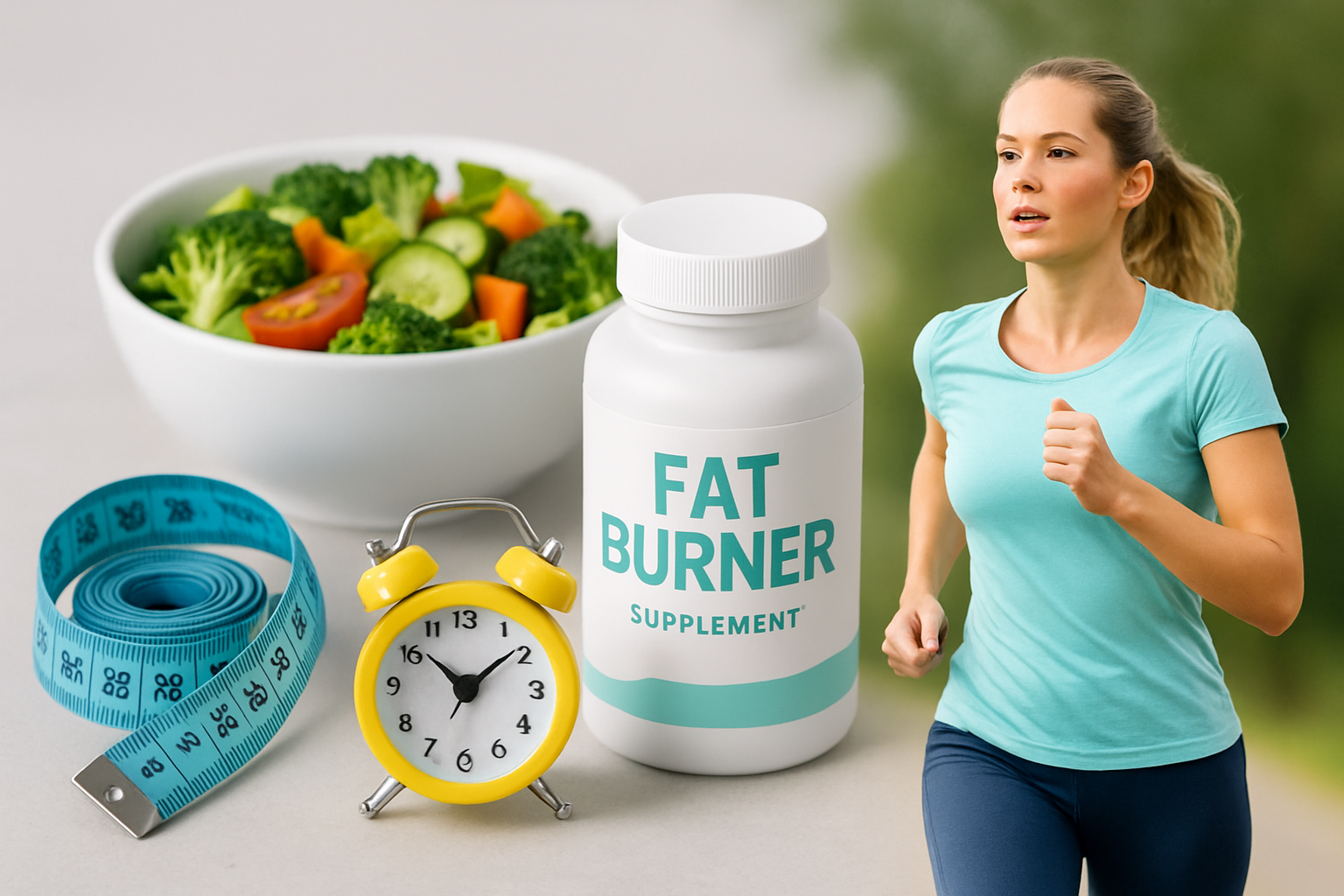 Kalender mit markierten Zeitpunkten zeigt den typischen Wirkungseintritt von Fatburnern