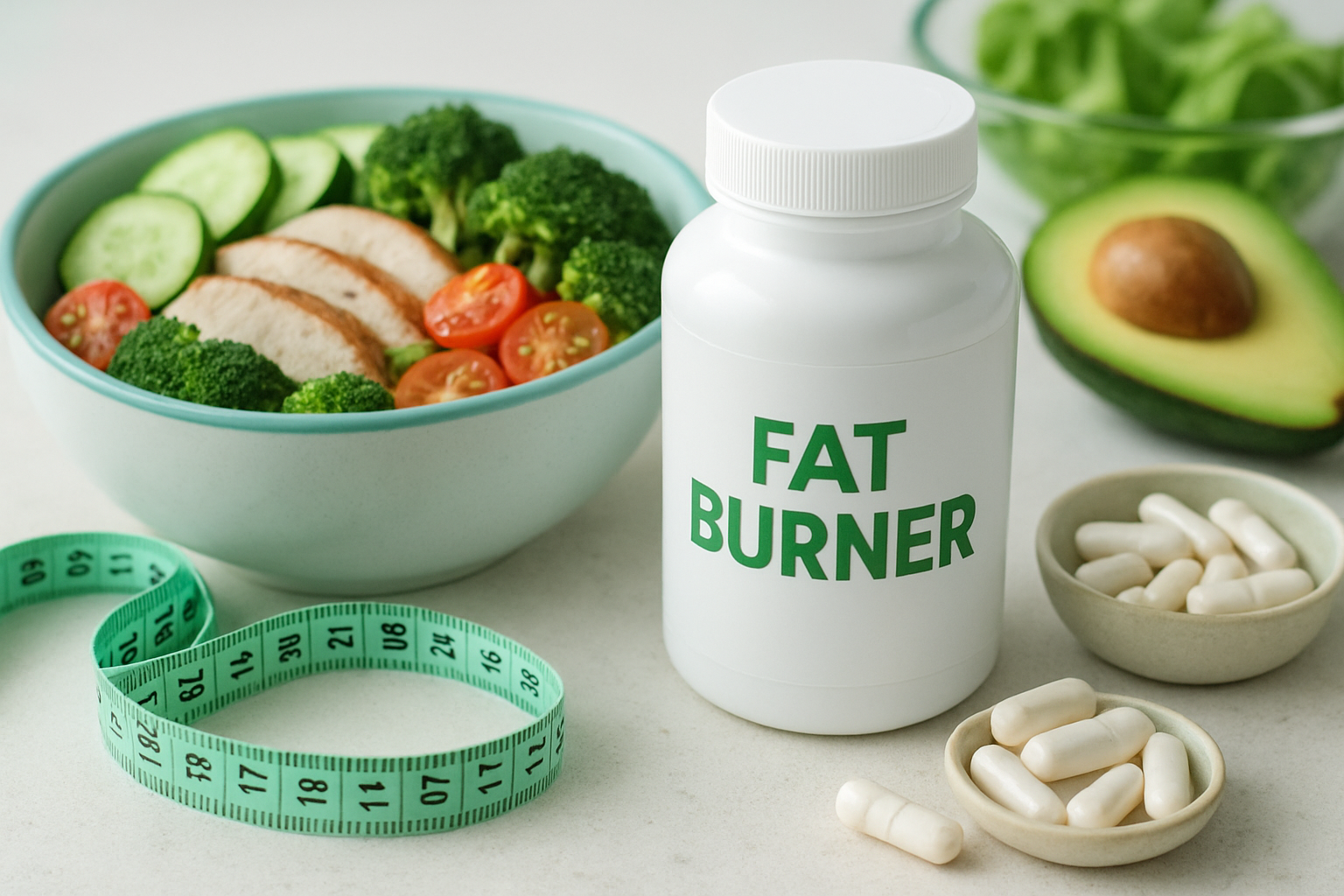 Glucomannan Kapseln und Konjak-Wurzel als natürlicher Appetitzügler für Gewichtsverlust